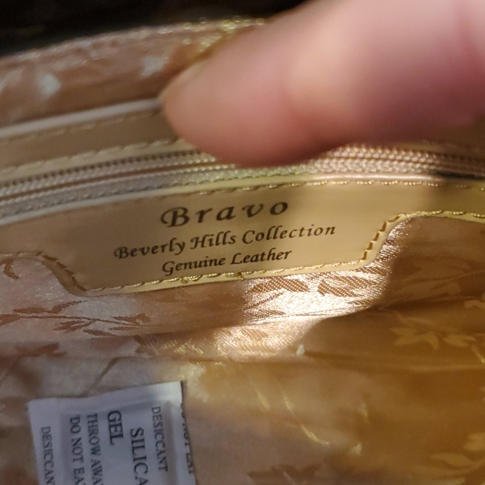 NWT Bravo purple leather handbag - Picture 11 of 14